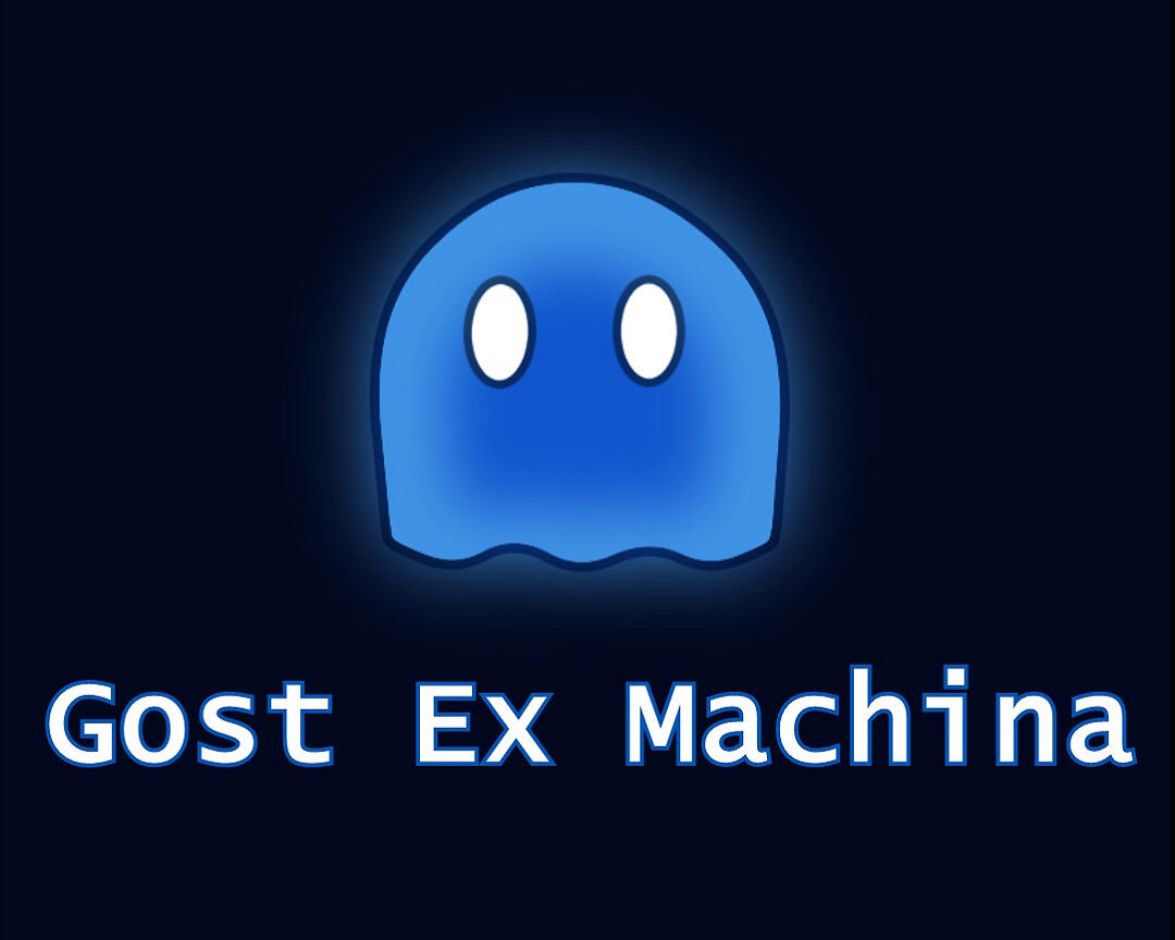 Gost Ex Machina is an arcade like game inspired by Pac-Man about data becoming sentient making it an AI, one small error... The computer it's on has a corrupted and failing hard drive and it must escape to the Internet! - Solo Developed 2024