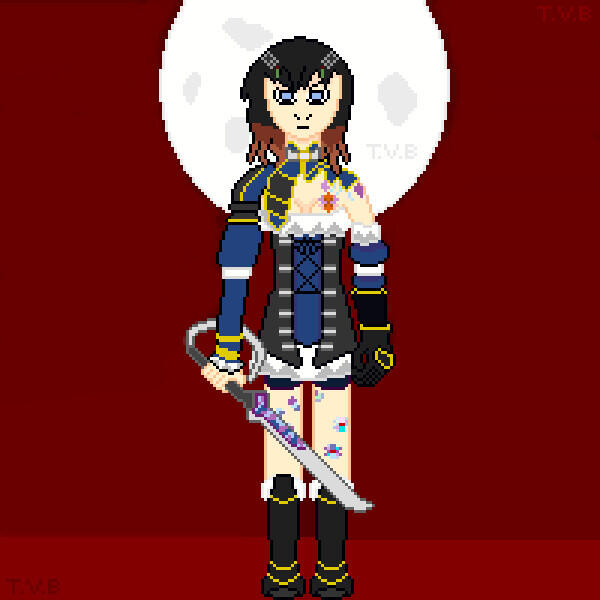 Miriam from Bloodstained: Ritual of the Night Fan Art - 2018